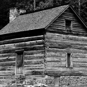 vintage-log-cabin